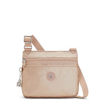 Kipling Emmylou Metallic Crossbody Taske Guld | DK 1109UZ